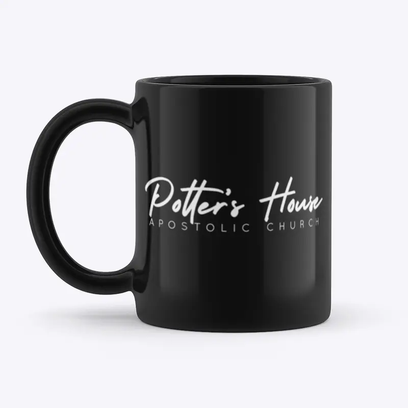 Potter's House Black Mug